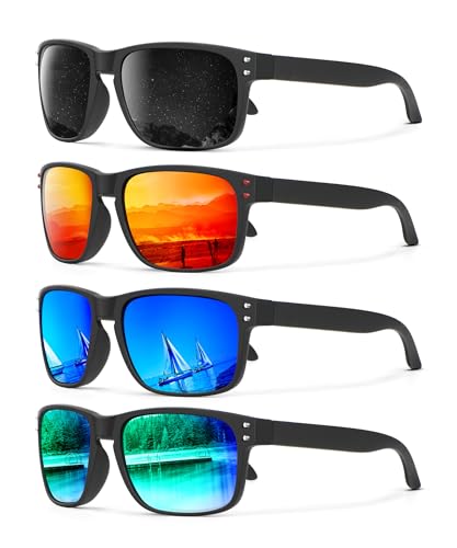KALIYADI Mens Sun-Glasses Polarized Sunglasses-Men: Classic Sunglasses with UV400 Protection for Fishing Golf Driving