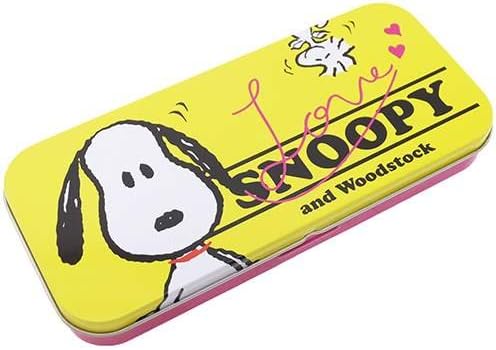 Amazon スヌーピー 缶ペンケース フラットカンペン ピーナッツ 文房具 オフィス用品 文房具 オフィス用品