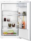 Neff, KI2322FE0, Einbaukühlschrank mit Gefrierfach, N50, EEK E, 102,5x56 cm (HxB), Kühlen 132 l, Gefrieren 15l, 35dB, LED Beleuchtung, Fresh Safe, Eco Air Flow,Flachscharnier, Made in Germany