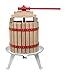 it's useful. 4.75 Gallon Solid Wood Basket Fruit, Cider and wine Press Old Fashioned Cast Iron Large Size