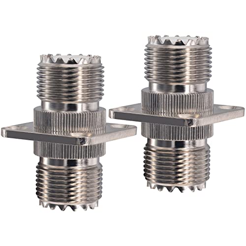Acoplador SO239 a SO239 UHF Hembra a Hembra Pack x2 miniatura 6