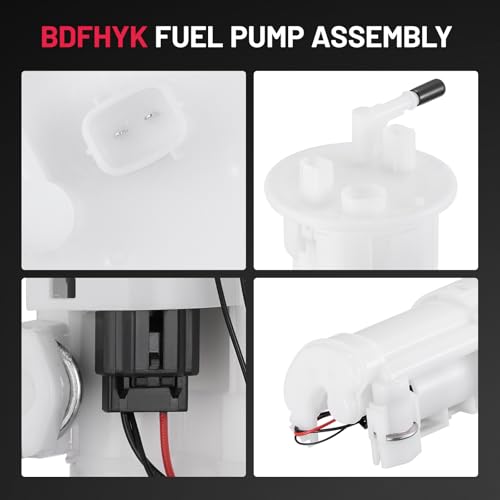 BDFHYK Electric Fuel Pump Module Assembly 101962-2061 Compatible with Yamaha FZ6 YZF R1 R6 2004 2005 2006 2007 2008 2009 2010 Replace 101962-2061, 4C8-13907-00-00, 4C8-13907-01-00, 4C8-13907-01 by BDFHYK - Image 2
