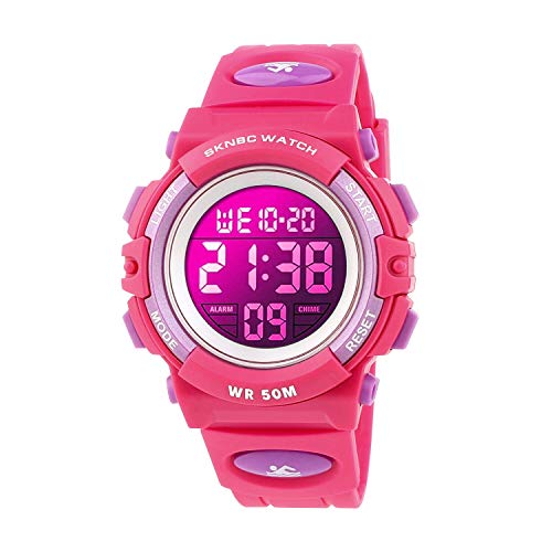  Montre numérique pour enfants et filles, montr...