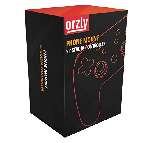 Orzly Phone Mount Clip for use with Google Stadia Controller