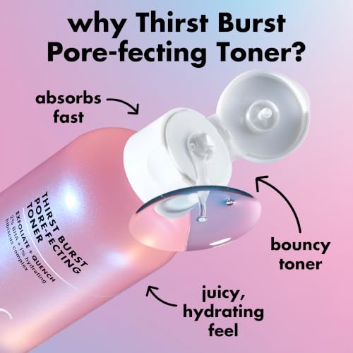 e.l.f. SKIN Thirst Burst Pore-fecting Toner, Hydrating for Face, Smooths, Plumps & Minimizes Pores, Infused with Salicylic Acid, Vegan & Cruelty-Free - image 4