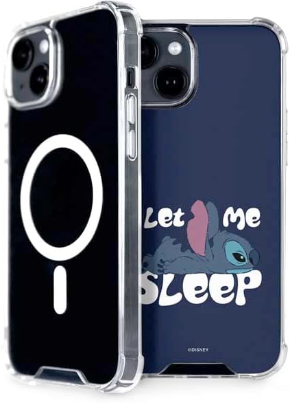 Skinit Phone Case Compatible with MagSafe iPhone 13 - Officially Licensed Disney Lilo and Stitch Character Pattern Design