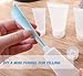 20PCS Clear Empty Refillable Plastic Tubes Bottle Packing Sample Bottles For Shampoo Cleanser Shower Gel Body Lotion (20 ML)