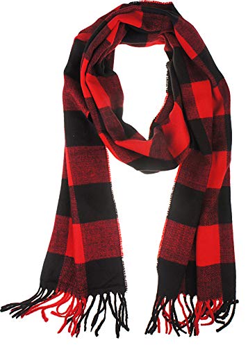 VIVIAN & VINCENT Super Soft Classic Scarf for women, Mens Warm Cashmere Feel Winter Scarf for Men4