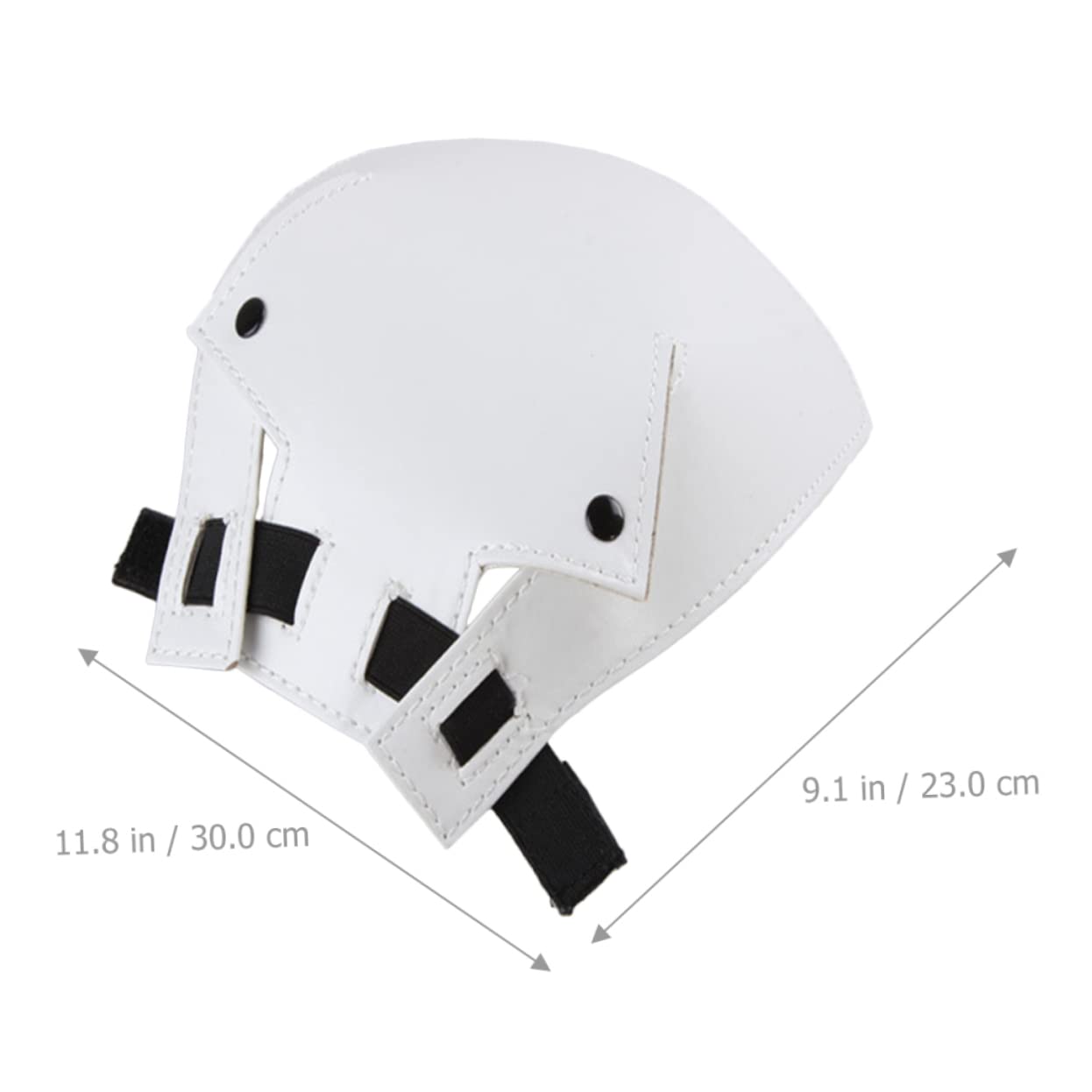 ARTIBETTER Adjustable Soft Mask Reflector Flash Diffuser Light Modifier for Camera Reflector Reflects Light for Photography White