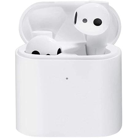 Xiaomi Mi True Wireless Earphones 2S Casque sans Fil avec Recharge sans Fil, Connexion Bluetooth 5.0, contrôle Double Tap, Audio Codec SBC, AAC, LHDC, Compatible avec appareils iOS et Android Blanc