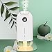 Humidificateur d'air,Ultrasonique Silencieux Humidificateur d'air Bébé , Avec veilleuse et 2 trous de pulvérisation 500 ML,Convient aux voitures, bureaux, chambres (blanc)
