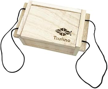 Amazon | 活き餌が長持ちする木製エサ箱 S | ツリノ(Tsulino) | 釣り
