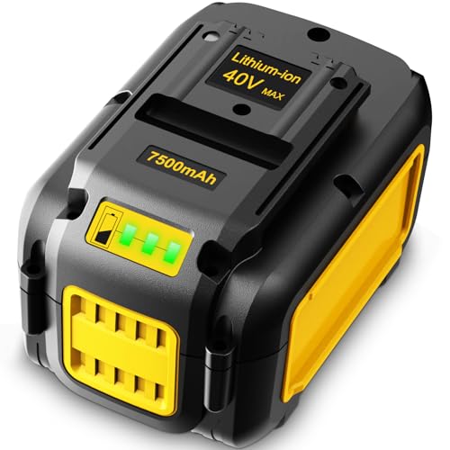 FSKE 7.5Ah Replacement for Dewalt 40V Battery DCB404 DCB406 DCB407 DCB114