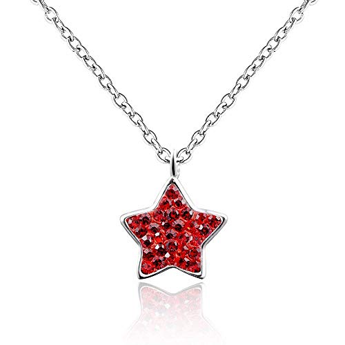 Collier de tour de cou strass et pendentif étoile pour vos soirées