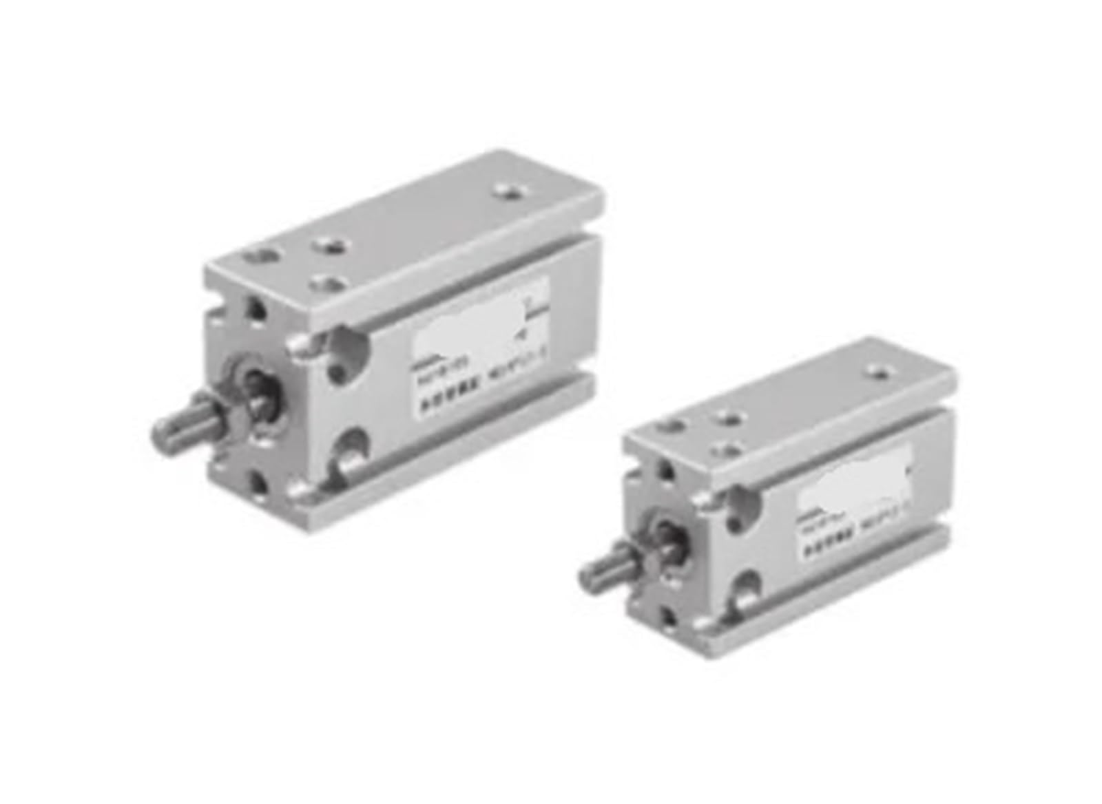 Vérin pneumatique NQDK compact à course réglable pour machines compactes