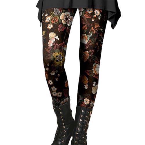 Chrismtas Leggings für Damen, Weihnachtskleidung, Outfits, Damen, Weihnachten, Herbst, Winter, künstlerisch, bedruckt, weich, dehnbar,...