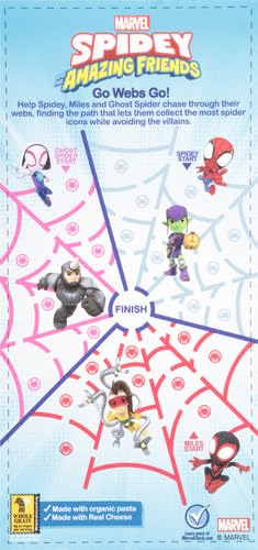 Miniatura 4 de Annie's Marvel Spidey and His Amazing Friends Macarrones y queso, pasta y queso cheddar, 6 onzas
