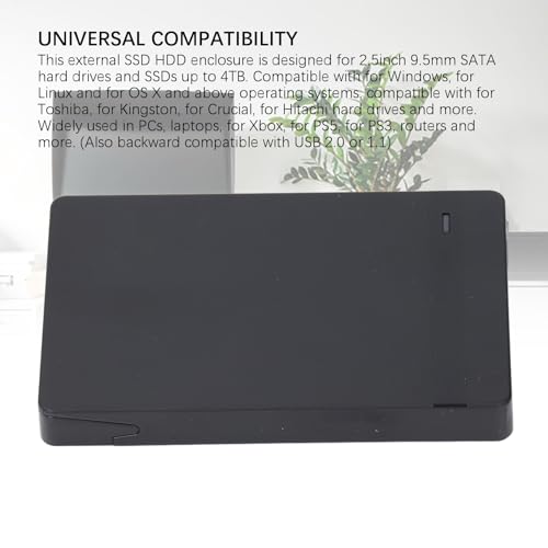Caja externa para disco duro 2.5 pulgadas USB 3.0 miniatura 2