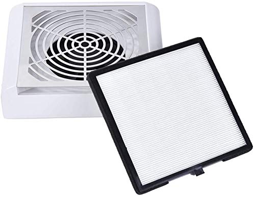 Preisvergleich Produktbild FXNB Manicure Nagelstaubsammler Staubsauger Starke Leistung Staubfreier, Abnehmbarer Filtermaniküre Professionelle Salon Nail Art Reinigungszubehör