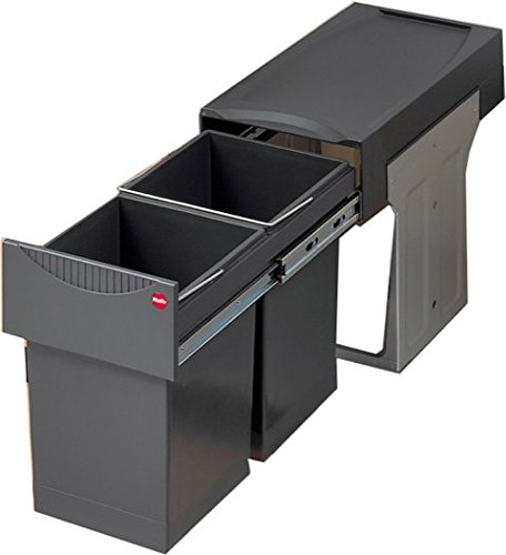 Hafele Hailo Pull Out Trash Can Organizer – Double 16