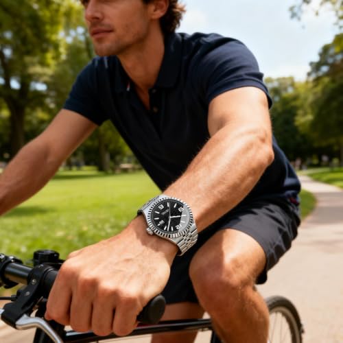 Reloj deportivo para hombre preciso y resistente con correa adaptable 2