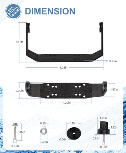 Image of Replacement Gimbal Mount Kit 740149-1 for All Hummingbird Helix 8 /9 /10 Models
