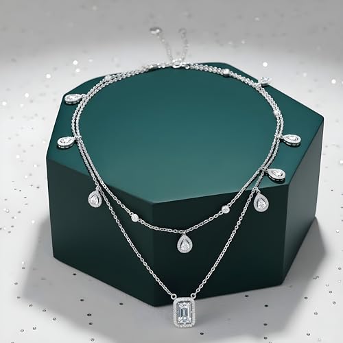Image of Delicate Layered Necklace for Women | Minimalist Multi-Layer Chain Jewelry
