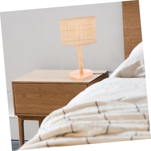 Socle de Lampe en Bois E27 Élégant Accessoire Finition Premium