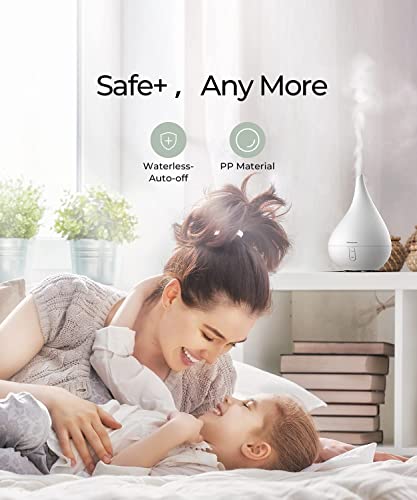 Aromacare Essential Oil Diffuser, Aromatherapy Diffuser For Essential Oils, Cool Mist Humidifier, Aroma Diffuser For Home Bedroom, One Fill For 10Hours With Night Light 2 Mist Mode Waterless Auto-Off #TOP3