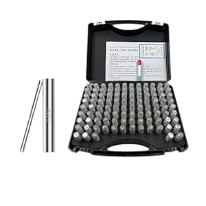 Daishujie Szablon Stalowy 101-częściowy Mierniki Otworów