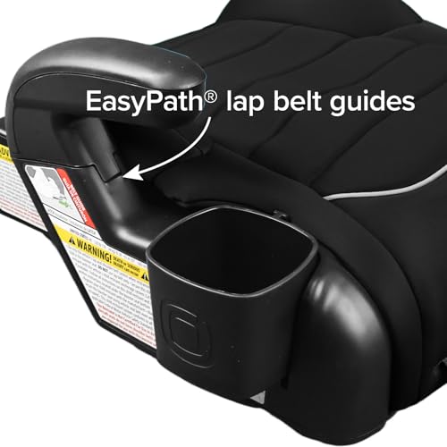Image of Diono Connect3 RXT Backless Booster, Pack of 2, Slim Fit 3-Across in Many Mid-Sized Sedans and SUVs, for Children from 40-120 lbs., Lightweight with Latch connectors, Black Storm