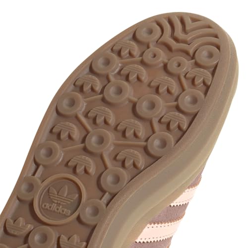 Image of adidas Womens Gazelle Bold Lace Up Sneakers Shoes Casual - Brown