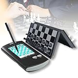 jeu d'echec electronique lexibook avis JOUER SEUL : aucun ami d'échecs n'est nécessaire et vous pouvez jouer seul. C'est un choix pratique pour les amateurs d'échecs qui souhaitent s'entraîner ou jouer à des jeux à l'extérieur. L'adversaire à intelligence artificielle intégré peut être ajusté en fonction du niveau de compétence du joueur d'échecs, adapté aux joueurs d'échecs de tous niveaux