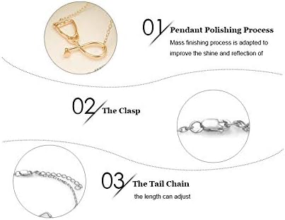 Miniatura 4 de Dcfywl731 Nurse Gifts for Women Silver Stethoscope Nurse Necklace Heart Initial Pendant Necklace Letter Necklace for Doctors and Nurses chrismtas