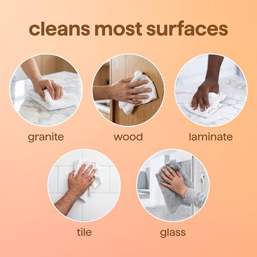 Image of Method All-Purpose Cleaner Spray, Sandalwood + Cedar - Cuts Grease & Grime on Counters, Glass, Sealed Wood & Floors, for Kitchen & Bathroom, 28 fl oz, 4 pack