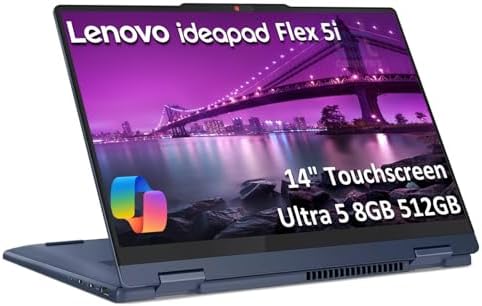 Lenovo IdeaPad Flex 5i 2-in-1 Laptop (14" FHD+ Touchscreen, Intel...
