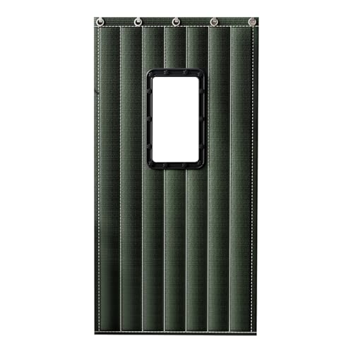 Rideau thermique de porte coupe-vent et chaud isolation universelle maison - 2