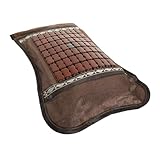 EPIGEIST Sommerliches Bambuskissen mit Kühlfunktion Nackenstütze Ergonomisches Kopfkissen für Sauna und Ruheraum Geeignet gegen Nachtschweiß Stützend und Druckentlastend für Senioren