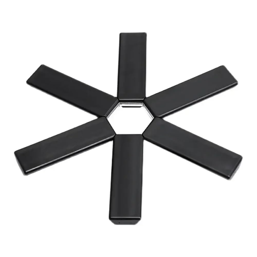1/2PCS ABS Insulating Mat Pot Mat Tableware Mat Foldable And High Temperature Resistant Protect The Table Kitchen Gadgets(1pc)