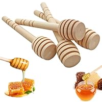 Le mélangeur de miel est en bois, facile à nettoyer, avec une surface lisse et une structure stable. Chaque bâton en nid d'abeille mesure 10 cm de long, petit et mignon, facile à transporter et à ranger, vous pouvez facilement ramasser le miel, c'est...