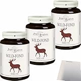 usy Bundle für Jürgen Langbein Wild-Fond 3er Pack (3x500ml Glas) + usy Block