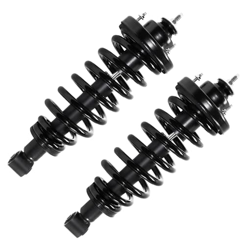 Image of Detroit Axle - 8pc Front Rear Suspension Kit for Ford 2007-2010 Explorer Sport Trac, 4 Quick Complete Struts with Coil Spring 4 Sway Bar End Links 2008 2009 Replacement
