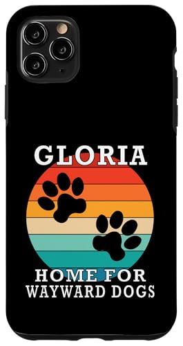 Gloria Home For Wayward Dogs �t�@�~���[�l�[�� �X�}�z�P�[�X iPhone 11 Pro Max �p