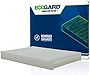 ECOGARD XC25840 Premium Cabin Air Filter Fits Volvo S60 2011-2020, XC60 2010-2016, XC70 2008-2016, S80 2007-2016, V60 2015-2019, V60 Cross Country 2015-2020, V70 2008-2010