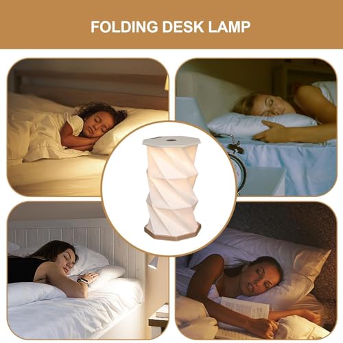 Lâmpada de lanterna LED dobrável, lâmpada de acordeão dobrável | Lanterna de mesa LED | Luz de leitu