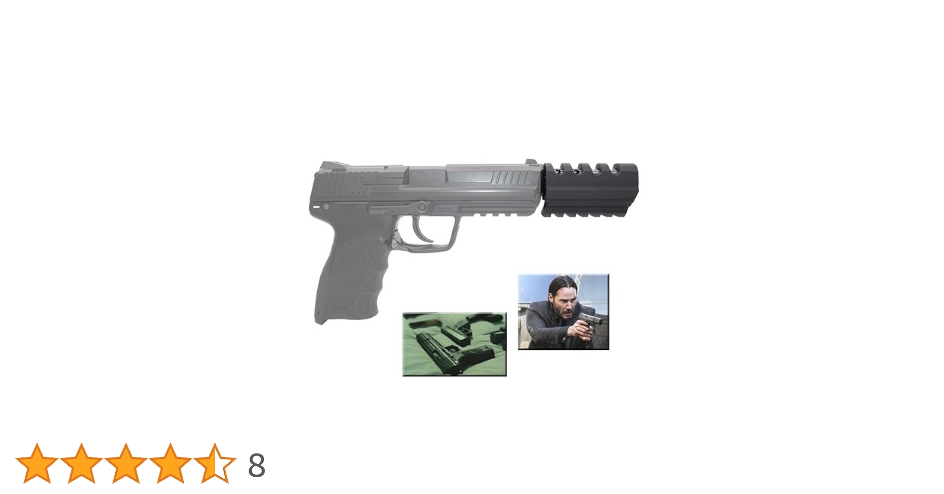 Amazon | コンペンセイターセット JohnWick仕様 東京マルイ HK45