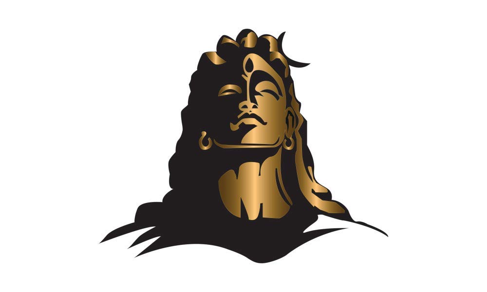 5 Ace HD Mahadev 7 Sticker (Multicolour; 12x18 Inch)