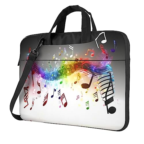 Sac pour ordinateur portable contre les chocs : porte-documents noir 13 pouce