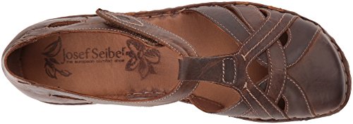 Josef Seibel Women's Rosalie 29 Fisherman Sandal, Brandy, 8-8.5 #TOP4