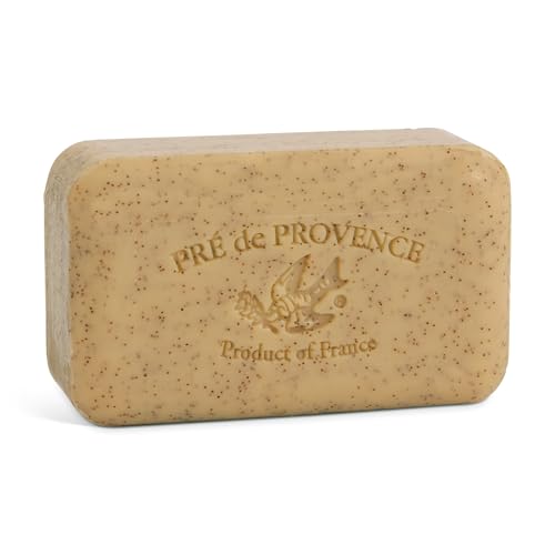 Pre de Provence Artisanal French Moisturizing Soap Bar, Shea Butter Enriched, Quad Milled for Long...